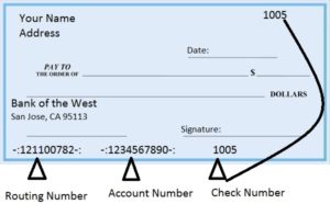 bank of the west routing number for california