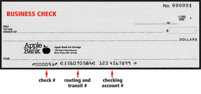 how to locate the routing number on a check